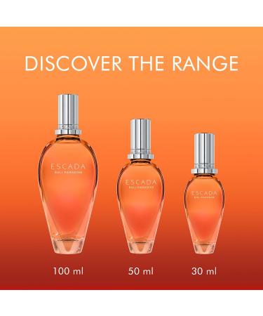 Escada Bali Paradise Eau De Toilette Floral Women's Perfume With Notes of Dragon Fruit Accord Bird of Paradise Accord & Sandalwood Luxury Perfumes for Women Long Lasting Fragrance 3.3 Fl Oz (Pack of 1) - Buy Online on GoSupps.com