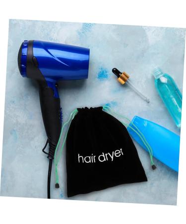 STOBAZA 2 Pcs Hair Dryer Storage Bag Travel Makeup Kit Hair Dryer Drawstring Pouch Hotel Storage Bag Bracket - Buy Online on GoSupps.com