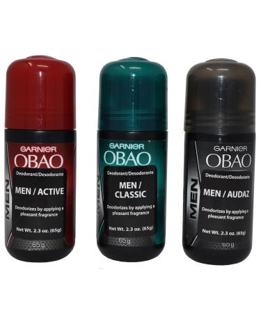 OBAO Assorted Deodorant for Men - Pack of 3