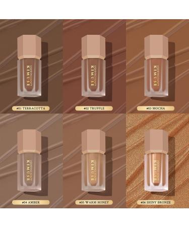 KIMUSE Soft Liquid Contour Stick - Glow Cream Bronzer Weightless & Long-Wearing Smudge Proof Natural-Looking Terracotta Bronzer for Effortless Blending - Buy Online on GoSupps.com