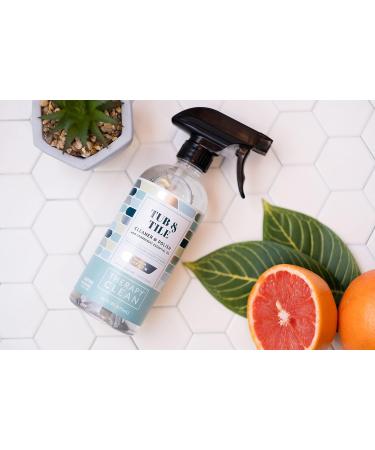 Therapy Tub & Tile Cleaner 16 fl oz. - Bathroom & Shower Cleaner Spray for Soap Scum Removal - Buy Online on GoSupps.com