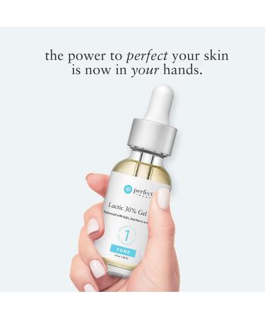 Lactic Gel Peel - Enhanced with Kojic Bearberry Licorice and Botanicals (30% Strength) - Buy Online on GoSupps.com