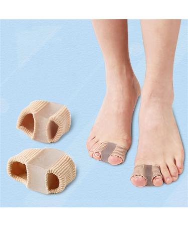 Wicking Fabric Toe Separators & Bunion Corrector with Gel - One Size Fits All - Buy Online on GoSupps.com