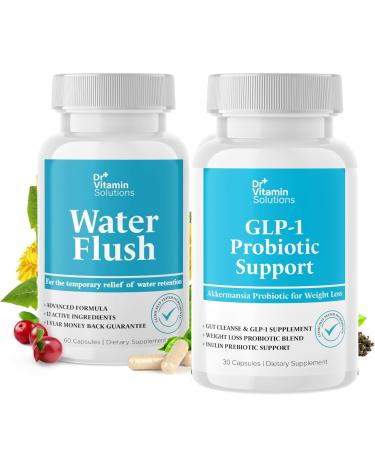 DR VITAMIN SOLUTIONS Water Pills & GLP-1 Appetite Suppressant 90ct
