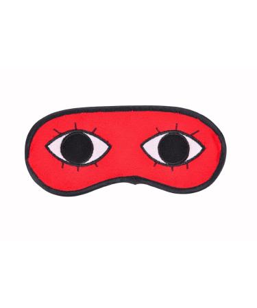 Secret Love Gintama Okita Sougo's Cosplay Blindfold Style Eye Mask-Red