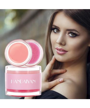 Tumotsit Lip Scrub & Lip Plumper Kit | 2 in 1 Moisturizing Lip Scrubs Lip Care Products Moisturizing & Conditioning for Dry Lips Repair During - Buy Online on GoSupps.com