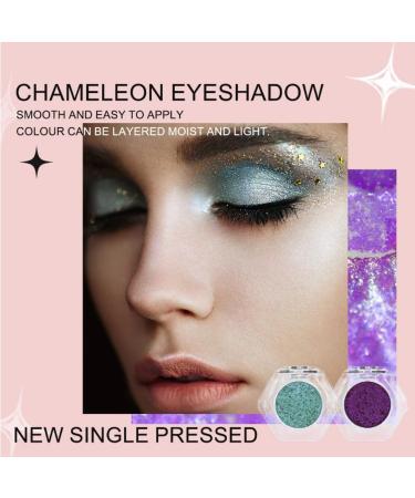 Adriana Nicole Cosmetics Eyeshadow Ethereal Eyeshadow Adriana Nichole Cosmetics Sparkling Eyeshadow Ethereal Single Color-shifting Eyeshadow Suitable for All Skin Types (Style D) - Buy Online on GoSupps.com