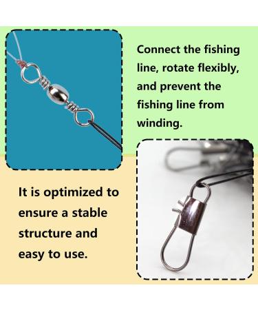 Zoe Tekway 40-Piece Stainless Steel Fishing Leaders - Anti-Bite Anti-Winding Versatile for Saltwater & Freshwater Fishing Accessories - Buy Online on GoSupps.com