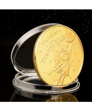 Tooth Fairy Coins - 16 Gold Pieces for Boys and Girls - Commemorative Gifts with Unique Patterns - Lost Tooth Children's Souvenir - Buy Online on GoSupps.com