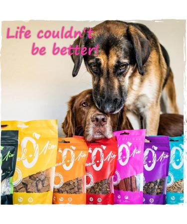 Snackomio Premium Dog Snack - Grain-Free Crispy Rabbit Meat Cubes (125g) - International Shipping Available - Buy Online on GoSupps.com