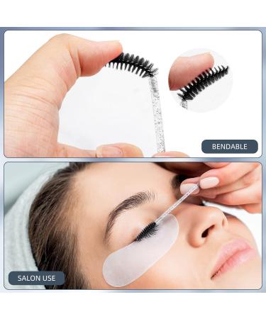 Obidodi 100 Pcs Brush Mascara Wands Eyelash Brush Pack Applicator Eyebrow Brush Eyelash Mascara Brushes for Lash Extensions Eyebrows Contouring and Makeup (Black) 10cm/3.93inch - Buy Online on GoSupps.com