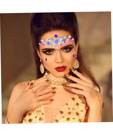 6PCS Face Gems for Festivals Gemstone Face Jewels Glitter Face Stickers Not Easy to Fall Off Face Temporary Tattoos for Music Festival Holiday Party - Buy Online on GoSupps.com