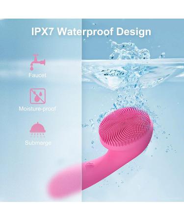 Sonic Facial Cleansing Brush with 4 Modes | Silicone Face Scrubber with Magnetic Bead | Waterproof Rechargeable Face Brushes for Cleansing, Exfoliating, and Massaging - Buy Online on GoSupps.com