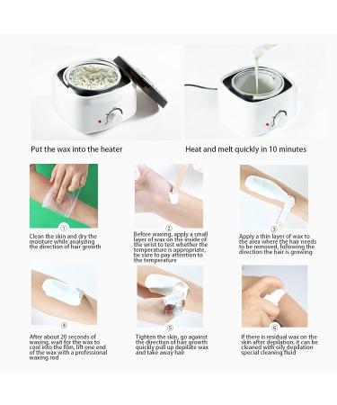 Fine Hair Removal Wax Beans - 300g Natural Ingredients for Painless Hair Removal | Perfect for Wax Heaters - Buy Online on GoSupps.com