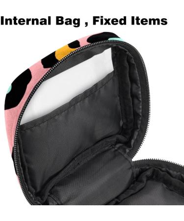 MUOOUM Menstrual Polster Bag - Zipper Women's Tampon Collection Bag (Butterfly & Grass Leaf Design) - 4.7x6.6 in | Eco-Friendly Organizer for Women & Girls - Buy Online on GoSupps.com