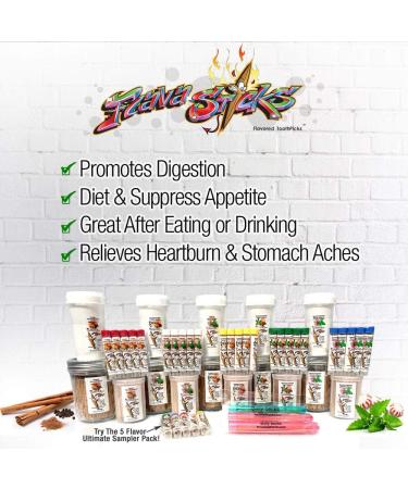 350 Count Cinnamon Flavored Toothpicks with Reusable Plastic Pop Top- FBA | Buy Now - Buy Online on GoSupps.com