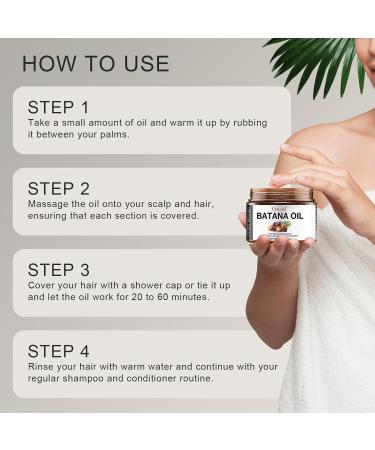 Raw Batana Oil 120g - 100% Natural Pure Unrefined and Organic - for Hair Growth Treat Dry Damaged Hair Moisturizes Hair and Scalp Hair Loss and Enhances Hair Thickness - Suitable for all Hair Types - Buy Online on GoSupps.com