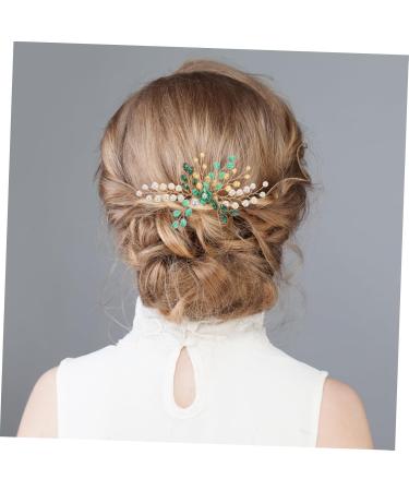 Angoily Crystal Hair Accessories Aesthetic Hair Accessories Wedding Hair Accessories Bridal Headpiece Hair Jewels for Women Rhinestone Accessories for Women Hair Piece Bride Metal Manual - Buy Online on GoSupps.com