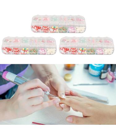 3D Nail Art Charms Colorful & Multiple Shapes Sufficient Quantity Safe & Shiny Convenient Storage Endless Creativity - Buy Online on GoSupps.com