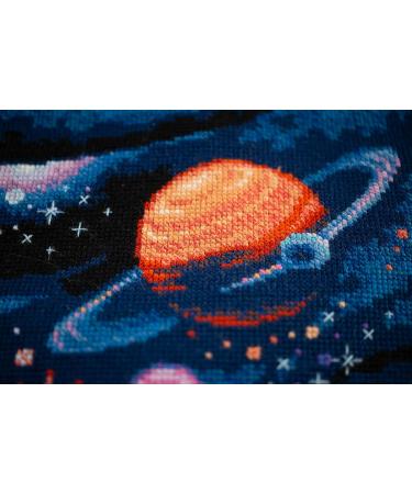 RIOLIS Other Worlds Cross Stitch Kit 15.75x15.75 - 14 Count - Buy Online on GoSupps.com