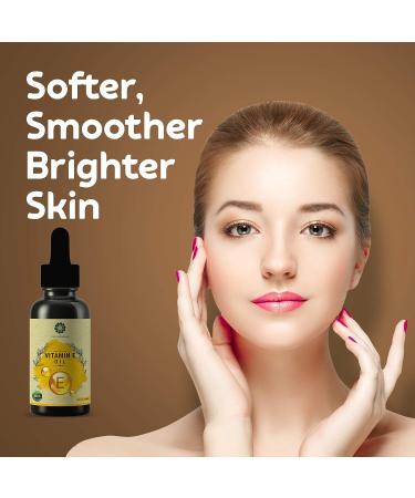 AYURVEDASHREE Vitamin E Oil for Skin and Body 30 ML with Almond, Argan & Grape Seed Oil - Treat Dry Skin, Scars, and Smooth Hairs - Buy Online on GoSupps.com