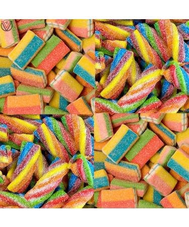 Damel Liquorice Bricks Sour Candy Shocks Bag 1kg - Sour Fruit Flavour Candy | Pick Any Type - Buy Online on GoSupps.com