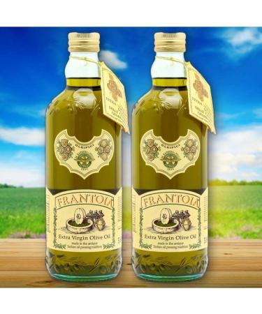 Barbera Frantoia Extra Virgin Olive Oil 1 liter from Italy (pack of 2)