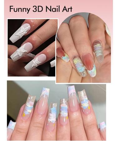  EBANKU EBANKU No-Wipe 3D Textured Gel for Nail Art Thick Sand Texture Plaster Sculpting Gel for Embossed Painting and Relief Patterns Solid Color Nail Art for 3D Nail Decoration - Buy Online on GoSupps.com