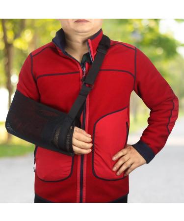 Arm Sling For Elbow Injury - Comfortable Arm Support Shoulder Brace | Lightweight Cuff Sling for Fracture Strain Men And Women Shoulder - Buy Online on GoSupps.com