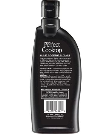Hope's Perfect Cooktop Cleaner 10.6oz | Glass Ceramic Stovetop Cleaning Cream | Removes Burned-On Stains | Easy No-Rinse Formula | Fast-Acting | Pack of 1 - Buy Online on GoSupps.com