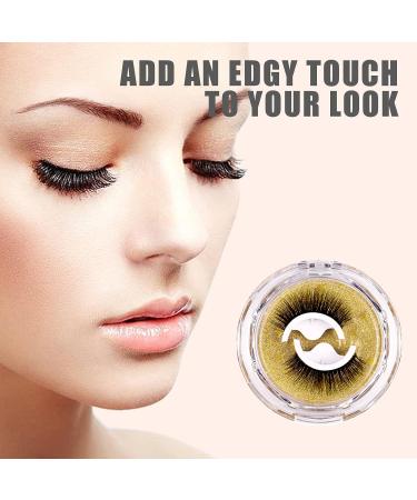 Reusable Self-Adhesive Eyelashes - Wispy Natural Look (2 Pairs) - Buy Online on GoSupps.com