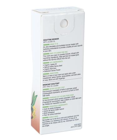 Physicians Formula Organic Wear Toffee Sculpting Bronzer Multi Stick - Natural Face Makeup - Buy Online on GoSupps.com