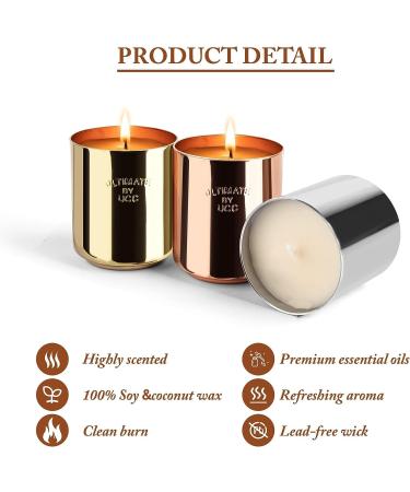 UCC Mother's Day Gifts | Premium Aromatherapy Candles Gift Set | Luxury Natural Soy & Coconut Scented Candles for Home | Perfect Gifts for Women on Mother's Day Christmas & Birthdays - Buy Online on GoSupps.com