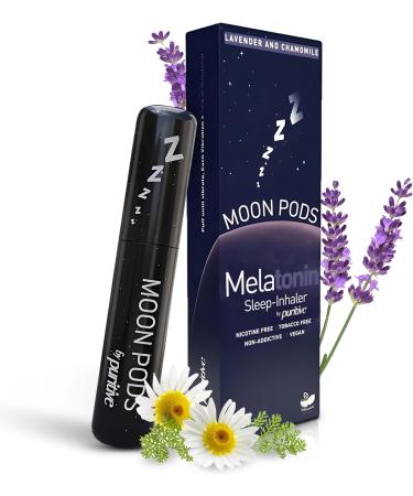Melatonin Diffuser for Sleep Support Natural Sleep Aid & Stress Relief Diffuser Nicotine-Free Non-Habit Forming Reusable & Portable Melatonin Diffuser Lavender & Chamomile Aroma Lavender and Chamomile - Buy Online on GoSupps.com