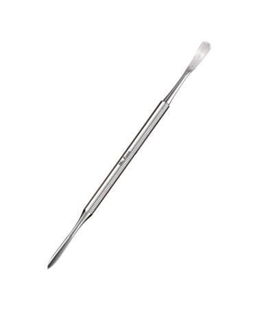 Mr. Fuss Cuticle Pusher Stainless Steel 2-Sided Modelling Tip Spatula