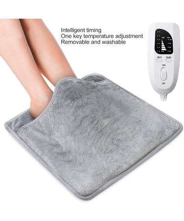 Electrical Foot Warmer for Home & Office | Soft Flanel | Fast Warming | 6 Heat Settings | Pain Relief | Automatic Shutdown - Buy Online on GoSupps.com