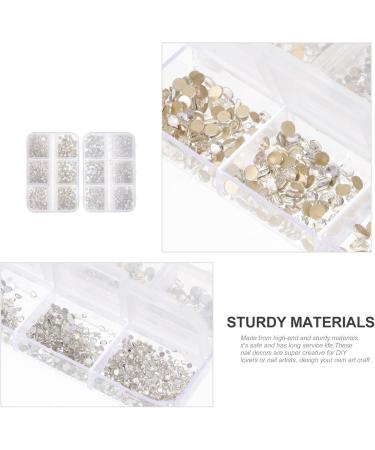 minkissy 2 Boxes Nail Art Accessories Rhinestones Nail Art Beeds Rhinestones for Nails Flatback Rhinestones Crafts Flake Beads Charms Nail Glitter Flake Nails Sequin Beadwork Manicure Pp - Buy Online on GoSupps.com