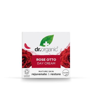 Buy Organic Doctor Rose Otto Day Cream | 1.7 oz | Natural Moisturizer for Radiant Skin - Buy Online on GoSupps.com