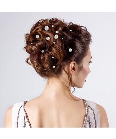 Outus Self-Adhesive Hair Pearl Stickers - 700 Assorted Size Pieces for Wedding, Bride, Crafts - Flat Back Pearls Accessories - Buy Online on GoSupps.com