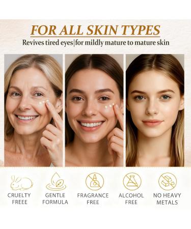 Eye Cream Retinol Under Eye Cream for Puffiness and Bags Under Eyes Dark Circles Firming Cream Tightening Lifting Sagging Skin with LIFTONIN Caffeine Collagen Peptides Vitamin E - 0.71 oz 0.71 Fl Oz (Pack of 1) - Buy Online on GoSupps.com