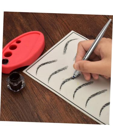 Beavorty 3 pcs Pointed Thin Manual Slender Pen Silver Embroidery Single-end Eyebrow Multifunction - Buy Online on GoSupps.com