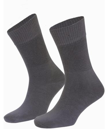 NoblesBox Diabetic Socks | Soft Bamboo for Men & Women | High Circulation, Diabetes, Varicose, Maternity, Neuropathy | 4 Pairs - Buy Online on GoSupps.com