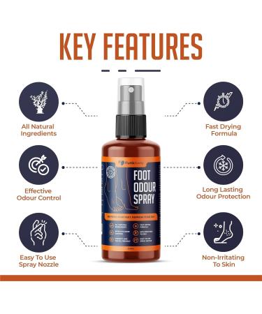 Shoe Freshener Spray & Foot Freshener Spray Bundle - Buy Online on GoSupps.com