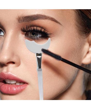 Uozonit Eye Makeup Aid Tool - Eyebrow Stencils | Silicone Reusable Multifunctional Precision Application For Lash/Eyebrow/Lip Easy-to-Clean For Women Transparent color - Buy Online on GoSupps.com