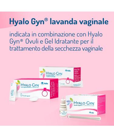  Hyalo Gyn Fidia Farmaceutici Hyalo Gyn | Vaginal Lavender | With 0.2% Hyaluronic Acid | 3 x 30ml Bottles and 3 Cannulas - Buy Online on GoSupps.com