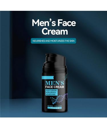 KOAHDE Retinol Anti-Age Cream for Men Retinol Men's Face Cream Retinol Anti-Wrinkle Cream for Men Men's Anti-Aging Anti-Wrinkle Cream Anti-Wrinkle Face Cream with Hyaluronic Acid and Pro-Retinol 50ML - Buy Online on GoSupps.com