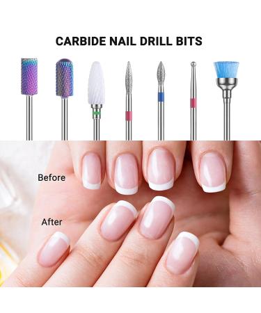 MelodySusie Professional Acrylic Nail Kit Set with Electric Nail Drill, UV LED Nail Lamp, and 3D Nail Art Decoration - All-in-One Compact Efile Electrical File Kit for Gel Nails - Buy Online on GoSupps.com