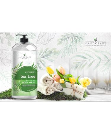 Tea Tree Oil Body Wash 16 oz - Extra Strength for Athletes Foot, Nail Fungus, Acne & Eczema - Men & Women - 16 Fl Oz - Buy Online on GoSupps.com