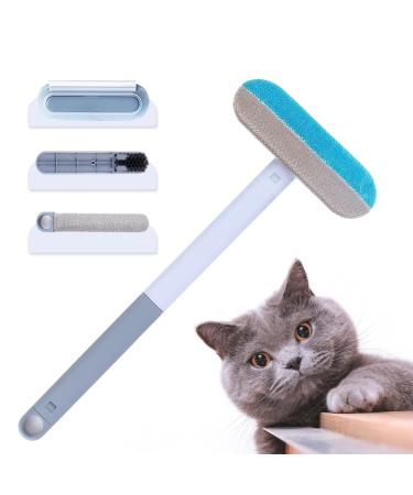Maisly animal hair remover 4 in 1 lint brush set with an extension staff Dog and cat hair remover reusable lint instead of lint roller for sofas carpets scratching trees and clothing - Buy Online on GoSupps.com
