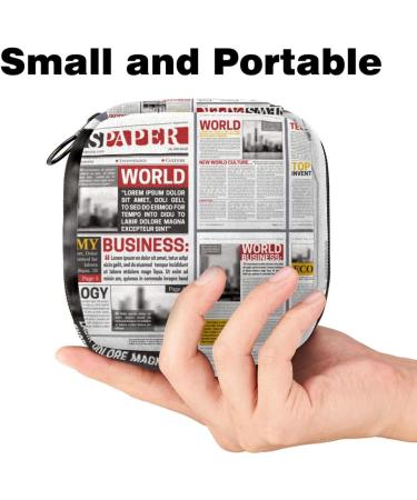 Dinosaurs Yellow Women's Binding-Up Bag - Large Menstrual Cup Pocket Zippered Inserts & Tampons - Stylish Multicolored Organizer for Girls & Women (4.7x6.6x6.6) - Buy Online on GoSupps.com